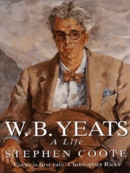 Image of W.B. Yeats by Stephen Coote Hardback