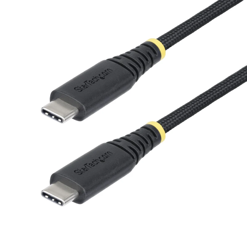 Image of StarTech.com StarTech.com 3ft (1m) USB-C Charging Cable, Durable and Ultra-Flexible, 240W (5A) PD EPR, USB 2.0 Laptop Charger Cable, USB-IF Certified,