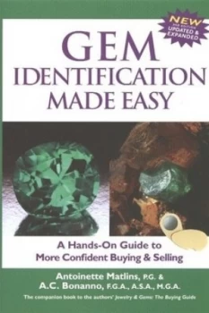 Image of Gem Identification Made Easy 3rd Edition by Antoinette Matlins Hardback