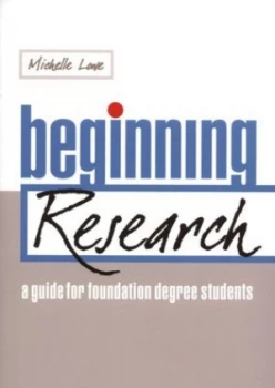 Image of Beginning Research by Michelle Lowe Book