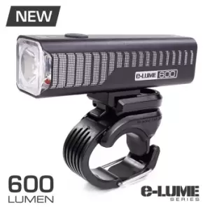 image of Serfas 600 E-Lume, Front Light, Aluminium Body - Black