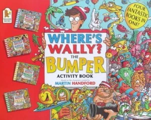 Image of Wheres Wally the Bumper Activity Book by Martin Handford Paperback