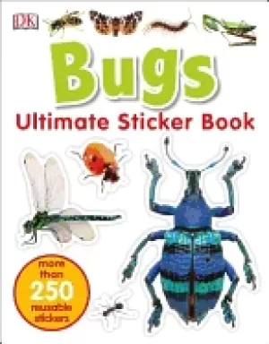 Image of ultimate sticker book bugs more than 250 reusable stickers