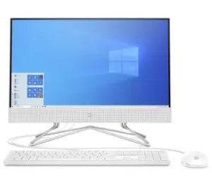 Image of HP 22-df0040na 21.5" All-in-One PC - Intel Pentium, 128GB SSD, White