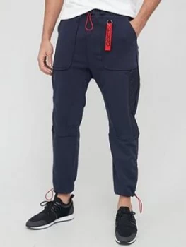 Image of Hugo Boss Dangolin Technical Pants Navy Size L Men
