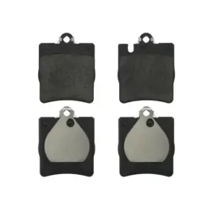 Image of Brake Pad Set ADU174213 by Blue Print rear axle