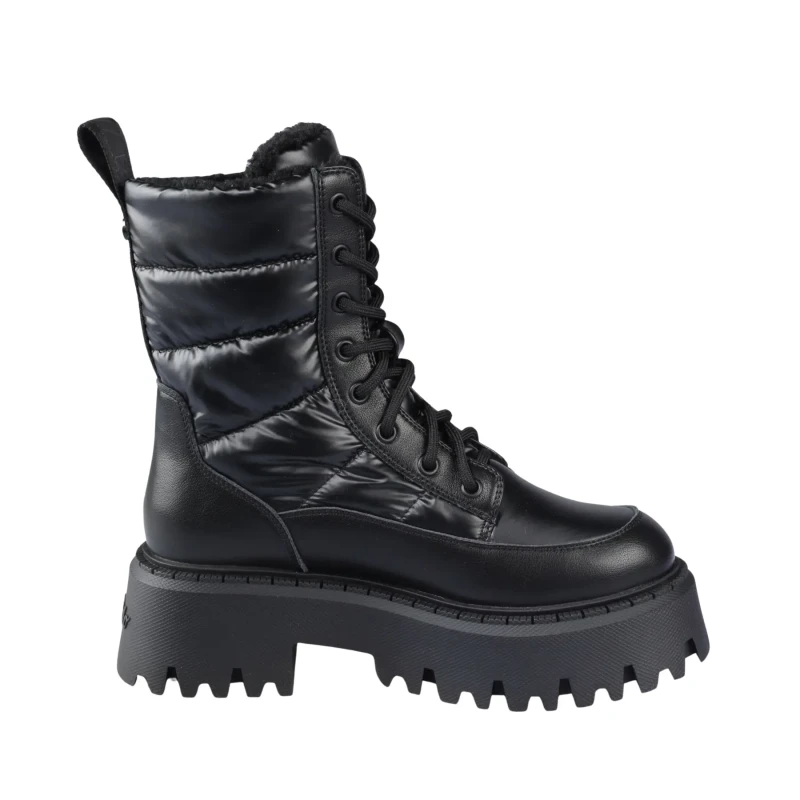 Image of Buffalo Womens boots Buffalo Aspen Lace up Noir Female 36