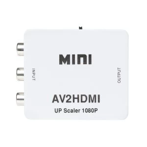 Image of Nikkai RCA Composite to HDMI Adapter - White