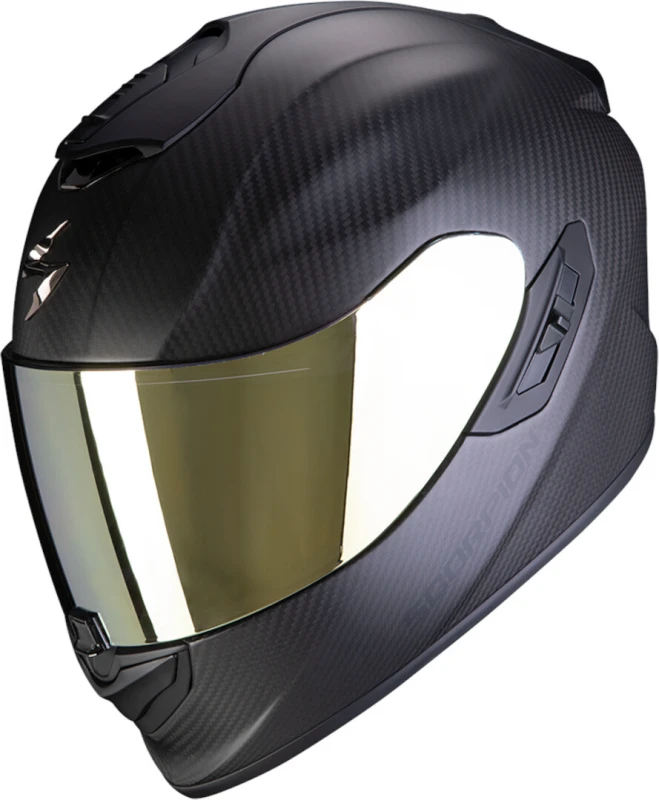 Image of Scorpion EXO-1400 EVO II Carbon Air Solid Matt Black Full Face Helmet Size XS
