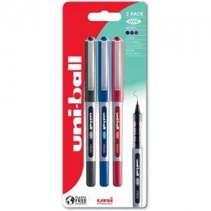 Image of Uni-Ball Eye Micro UB-150 ASST Plastic Free Packaging PK3