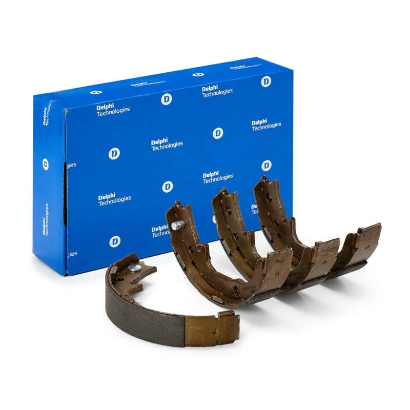 Image of DELPHI Handbrake shoes DELPHI LS2026