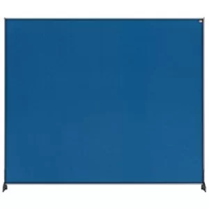 image of Impression Pro Desk Divider Screen Felt Surface 1200X1000MM Blue