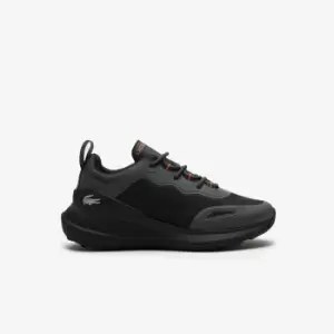 Image of Womens Lacoste Active 4851 Textile Trainers Size 4 UK Black