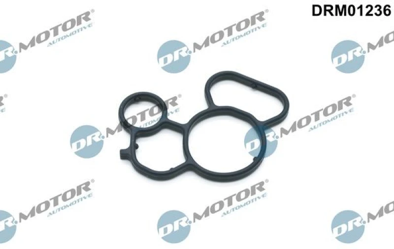 Image of DR.MOTOR AUTOMOTIVE Oil filter housing gasket DR.MOTOR AUTOMOTIVE DRM01236