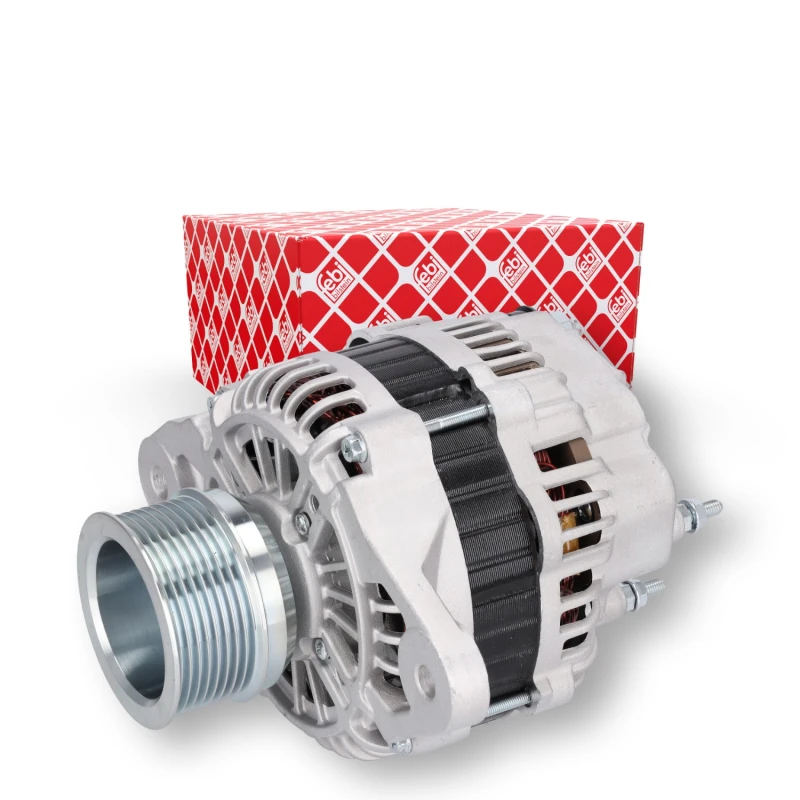Image of FEBI BILSTEIN 183199 Generator Alternator Charging Current: 90A, Voltage: 24V Alternator (4)