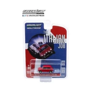 Image of The Italian Job Diecast Model 1/64 1967 Austin Mini Cooper S 1275 MkI red