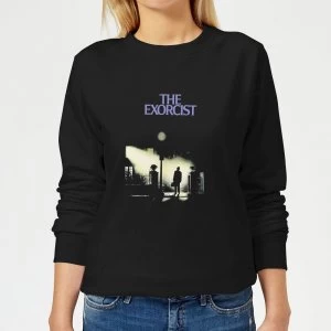 image of The Exorcist Poster Womens Sweatshirt - Black - 5XL