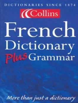 Image of Collins French Dictionary Plus Grammar Book