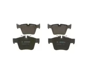 Image of Bosch Brake pad set 0 986 424 334 Brake pads,Brake pad set, disc brake MERCEDES-BENZ,C-Klasse T-modell (S205),C-Klasse Limousine (W205),GLC (X253)