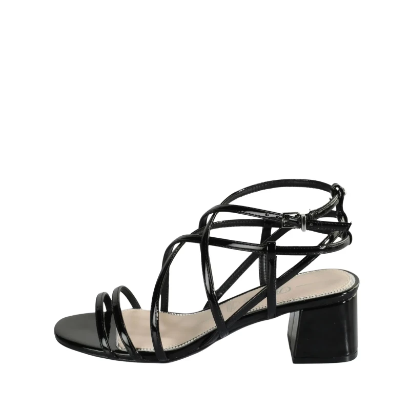 Image of Buffalo Womens heeled sandals Buffalo Lilly Cage Noir Female 39