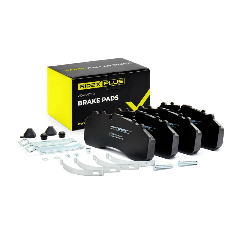 Image of RIDEX PLUS Brake pad set RIDEX PLUS 402B0756P