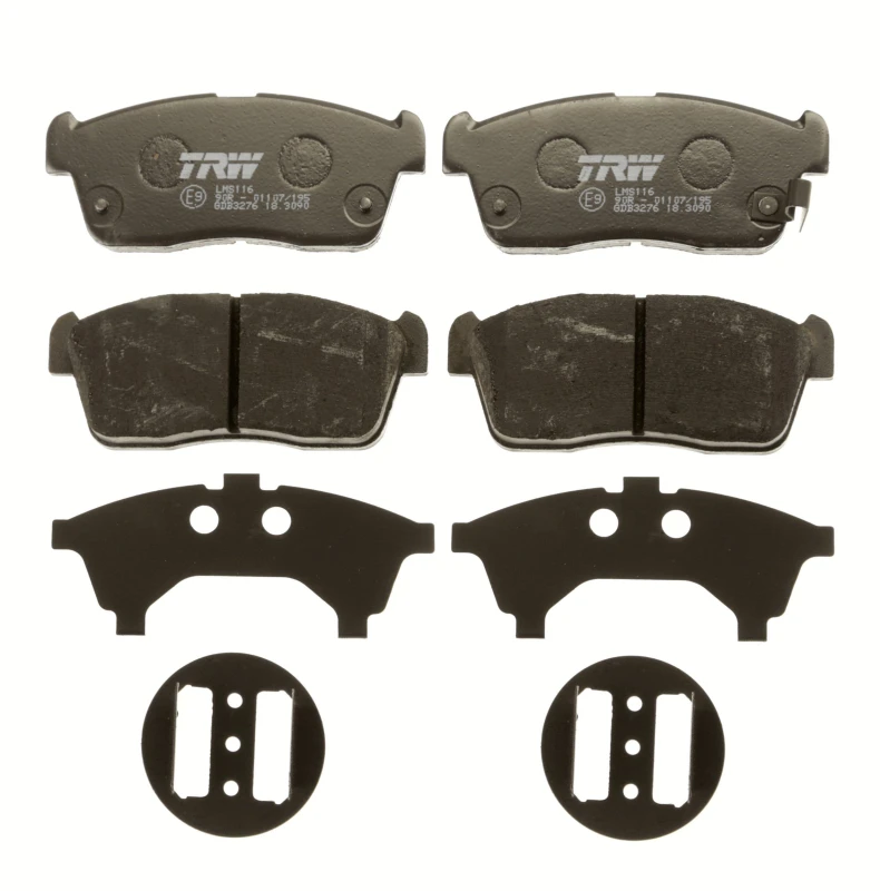 Image of TRW GDB3276 Brake pad set with acoustic wear warning Brake Pad Set,disc brake (402)