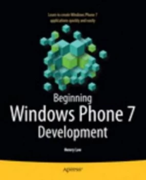 Image of Beginning Windows Phone 7 Development by Henry Lee Paperback