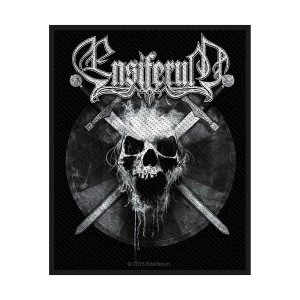 Image of Ensiferum - Skull Standard Patch