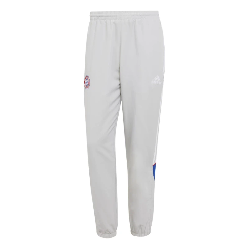 Image of adidas FC Bayern UBP Tracksuit Bottoms Adults Light Grey male S