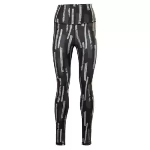 image of Reebok MYT Allover Print Leggings Womens - Black