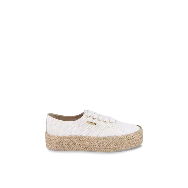 Image of Les Tropeziennes par M.Belarbi Womens Trainers Les Tropeziennes par M.Belarbi Cosmic Print Blanc Female 38