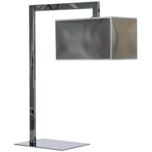 Maxima Table Lamp With Shade Chrome