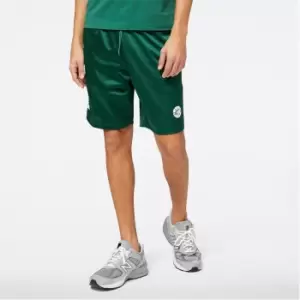 Image of New Balance NBLS Hoops Basketball Shorts - Green