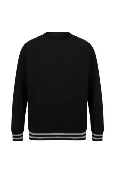 Image of Striped Cuff Sweatshirt