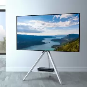 Image of Hoxton Tripod TV Stand White