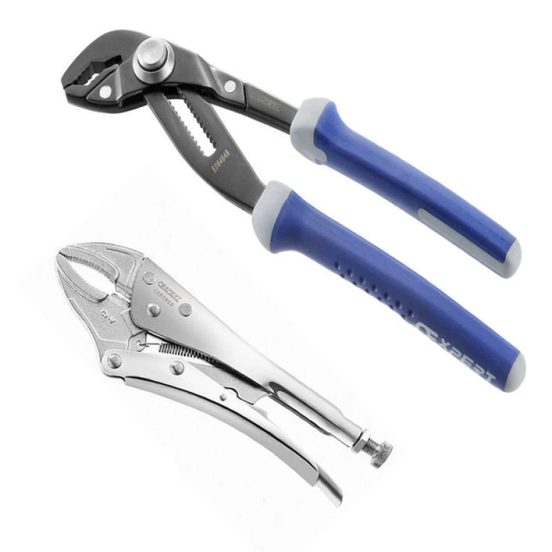 Image of Facom Expert by Facom E194944B 2 Piece Lock Grip Plier Set