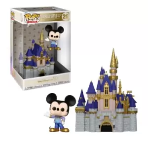 image of Walt Disney 50th Anniversary Castle & Mickey Funko Pop! Town