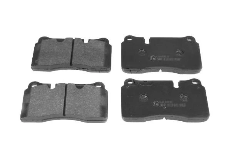 Image of SWAG 30 91 6734 Brake pad set Front Axle, prepared for wear warning indicator Brake Pad Set,disc brake (402)