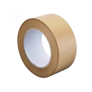 image of GoSecure Kraft Paper Tape 50mmx6m Pack of 6 RY10724