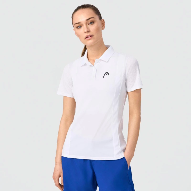 Image of Head CLUB 25 TECH Polo Shirt Women White female 8 (XS)