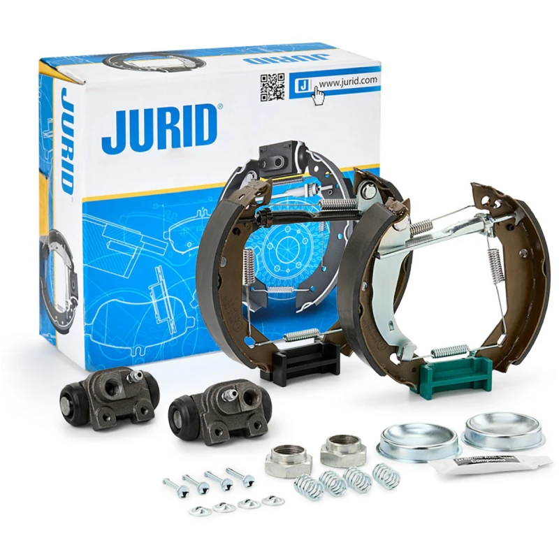 Image of JURID 381135J Brake Set, drum brakes with wheel brake cylinder Brake Set,drum brakes (3859)