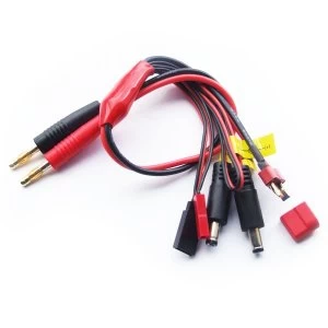 Image of Etronix 4.0Mm To Deans/Futaba/Jst/Rx/T X/Extra Wire Pvc Wire