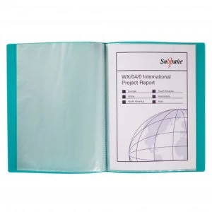 image of Snopake Display Book 10 Pockets A4 Electra Astd PK10