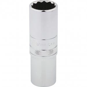 Image of Draper 1/2" Drive Hi-Torq Deep Bi Hexagon Socket Metric 1/2" 19mm