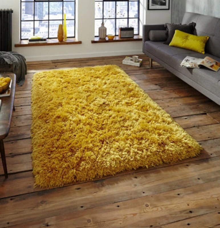 Image of THINK RUGS Think Rugs - Polar PL95 Yellow 120cm x 170cm Rectangle - Yellow 21711
