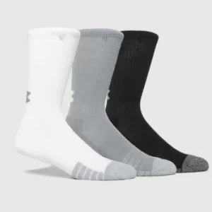 Image of Under Armour Multi Heatgear Crew Socks 3 Pack