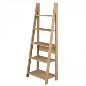 Image of Scandinavia White Ladder Bookcase