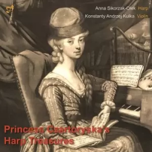 image of Princess Czartorysaks Harp Treasures by Anna Sikorzak-Olek CD Album