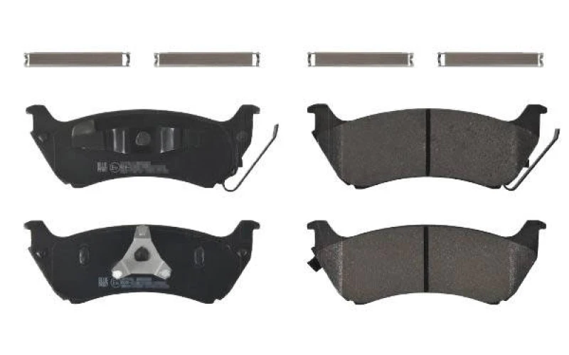 Image of Blue PRINT ADU174275 Brake pad set Rear Axle Brake Pad Set,disc brake (402)