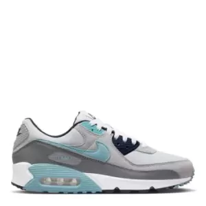 Image of Nike Air Max 90 Trainers - Grey
